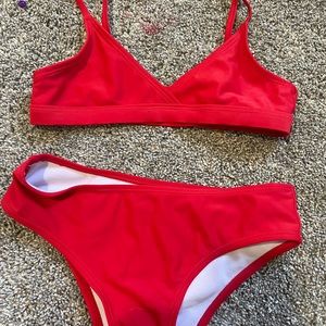 Red bikini